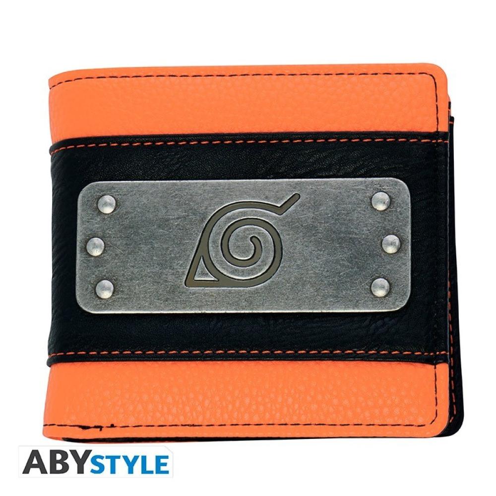 ABYstyle - ABYBAG512 monedero, tarjetero y portadocumento de viaje Billetera Negro, Naranja