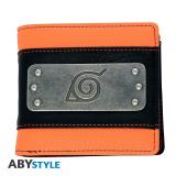 ABYstyle - ABYBAG512 monedero, tarjetero y portadocumento de viaje Billetera Negro, Naranja