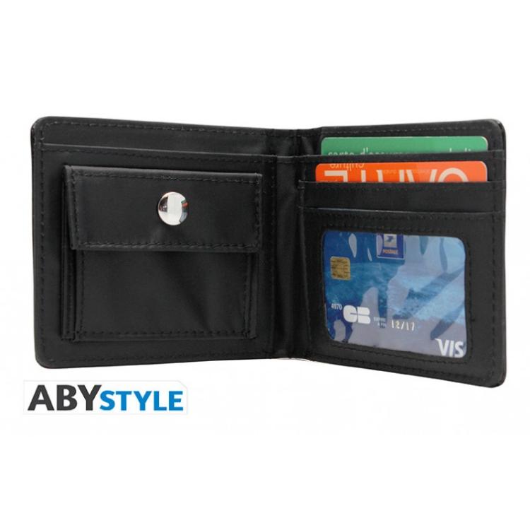 ABYstyle - ABYBAG738 monedero, tarjetero y portadocumento de viaje Billetera Naranja, Rojo Vinilo