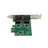 StarTech.com - Adaptador Tarjeta de Red NIC PCI Express PCI-E de 2 Puertos Ethernet Gigabit RJ45