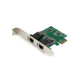StarTech.com - Adaptador Tarjeta de Red NIC PCI Express PCI-E de 2 Puertos Ethernet Gigabit RJ45