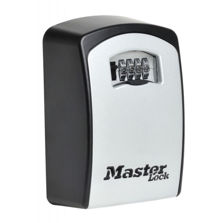MASTER LOCK - 5403EURD caja portallaves y organizador Metal Negro, Gris