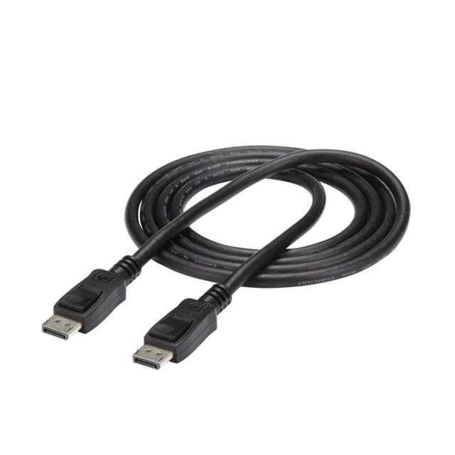 StarTech.com - Cable de 1,8m DisplayPort 1.2 - Cable DisplayPort 4K x 2K Ultra HD Certificado por VESA - Cable DP a DP para Moni