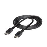 StarTech.com - Cable de 1,8m DisplayPort 1.2 - Cable DisplayPort 4K x 2K Ultra HD Certificado por VESA - Cable DP a DP para Moni