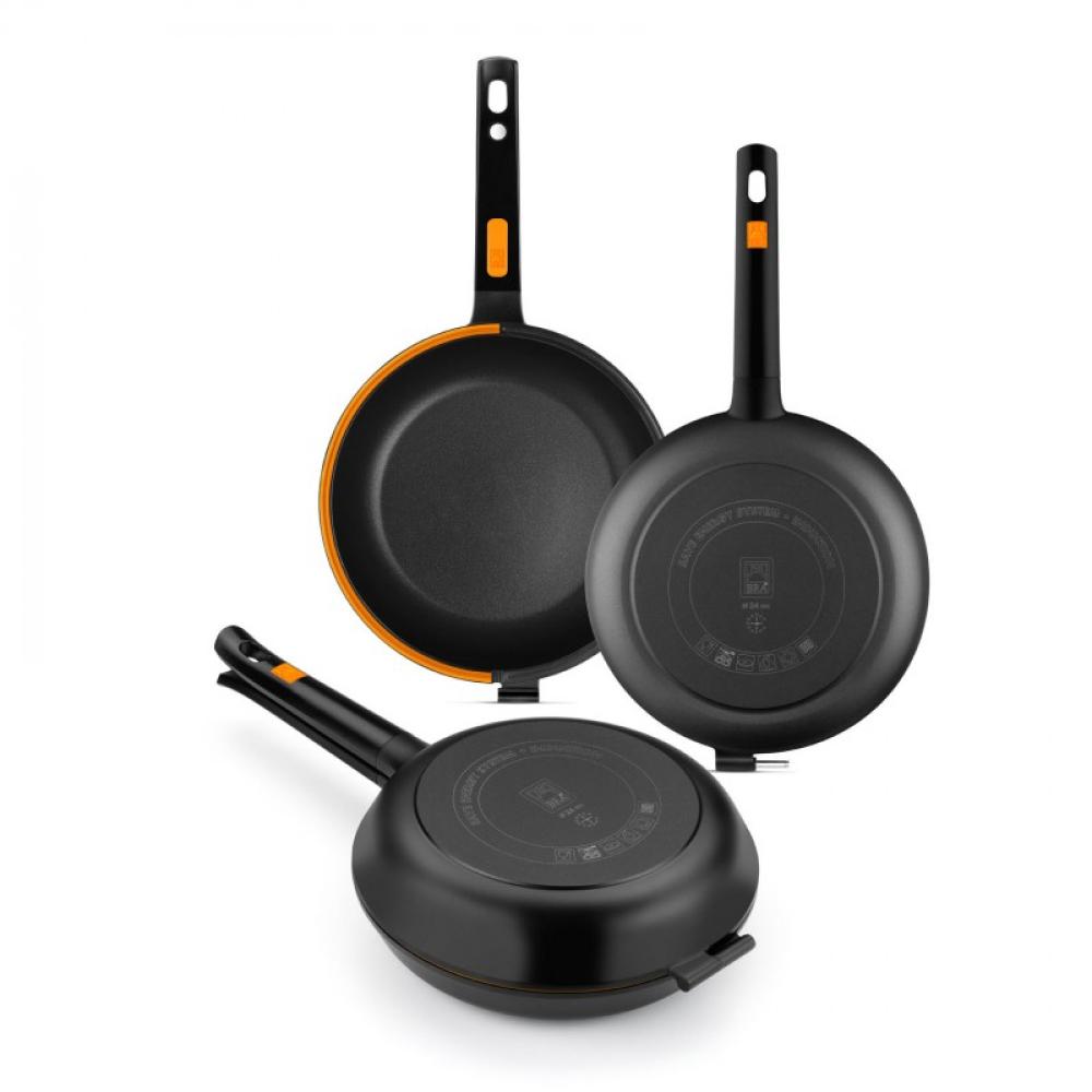 BRA - Efficient A271463 cacerola Sartén para tortilla Alrededor