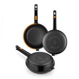 BRA - Efficient A271463 cacerola Sartén para tortilla Alrededor