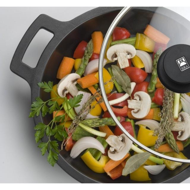 BRA - Efficient Sartén para wok/sofrito Alrededor