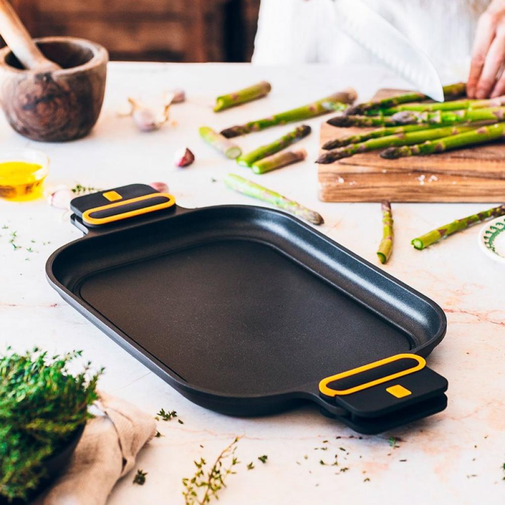 BRA - Profesional A511740 cacerola Sartén parrilla Rectangular