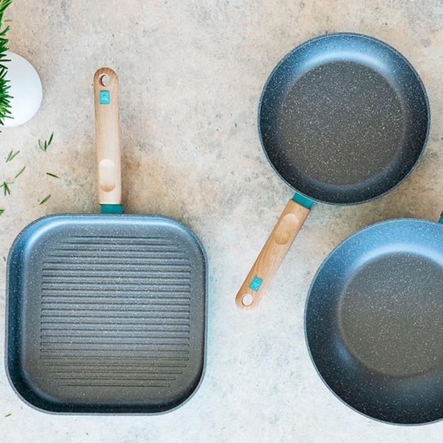 BRA - Foodie A122226 cacerola Sartén multiuso Alrededor