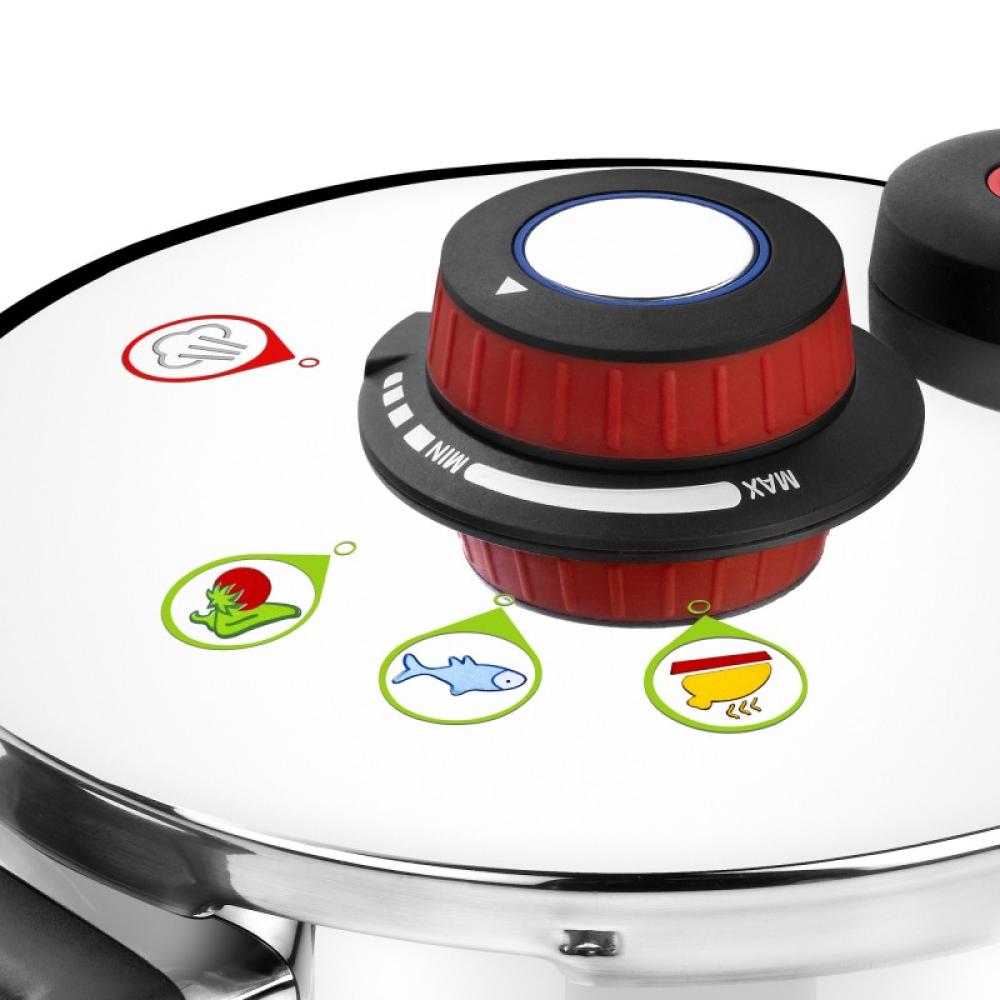 Monix - M790002 olla a presión 6 L Acero inoxidable