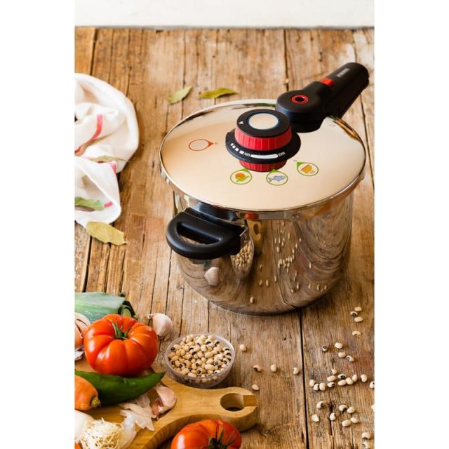 Monix - M790002 olla a presión 6 L Acero inoxidable