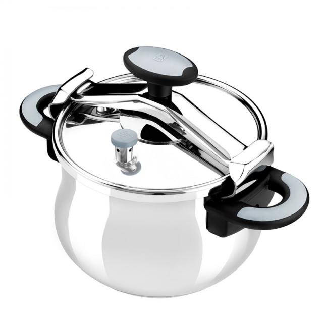 BRA - A185501 olla a presión 4,5 L Plata