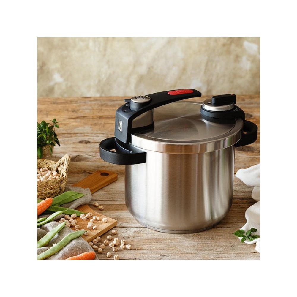 BRA - Tekna A185602 olla a presión 6 L Acero inoxidable