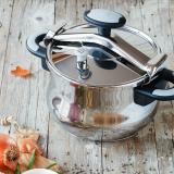 BRA - A185502 olla a presión 6 L Plata