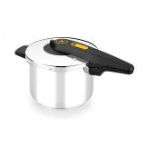 BRA - A185701 olla a presión 4 L Negro, Plata