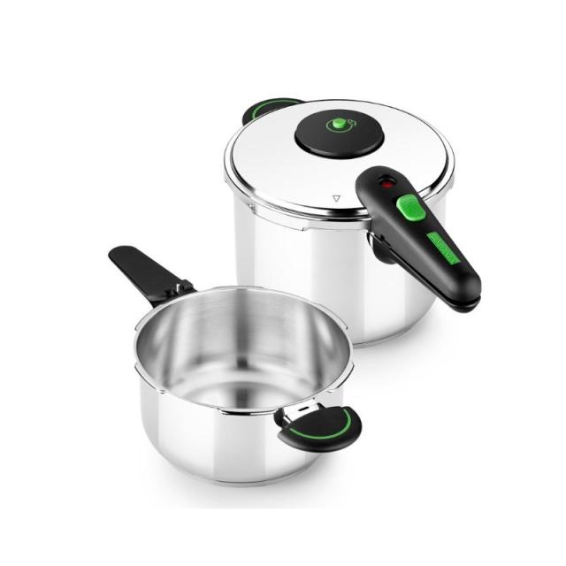 Monix - M911002 olla a presión 6 L Acero inoxidable