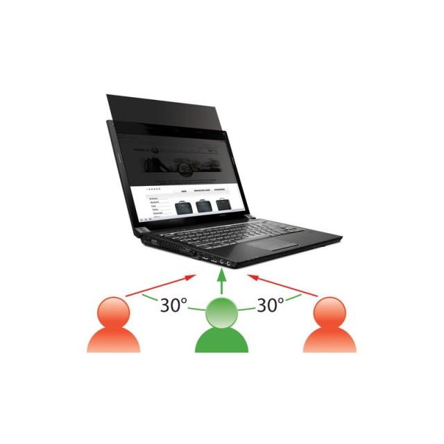 Mobilis - 016235 filtro para monitor Filtro de privacidad para pantallas sin marco 43,2 cm (17")