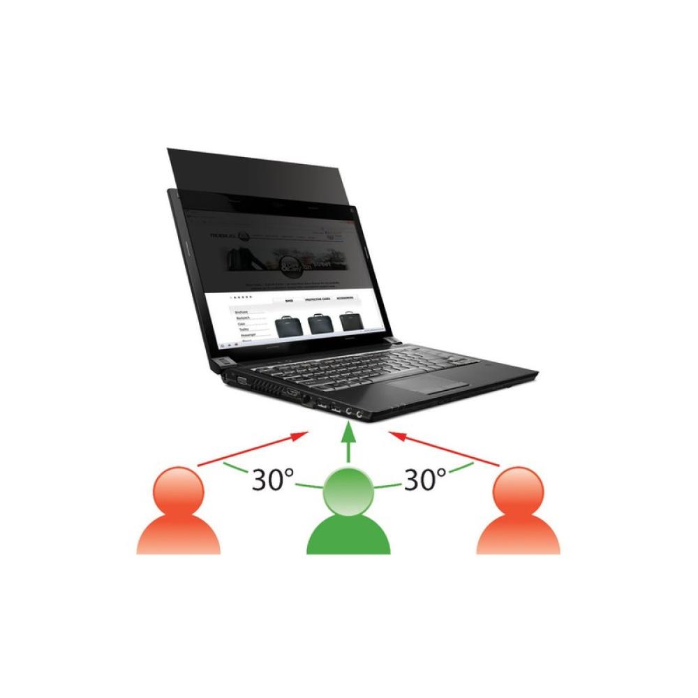 Mobilis - 016235 filtro para monitor Filtro de privacidad para pantallas sin marco 43,2 cm (17")