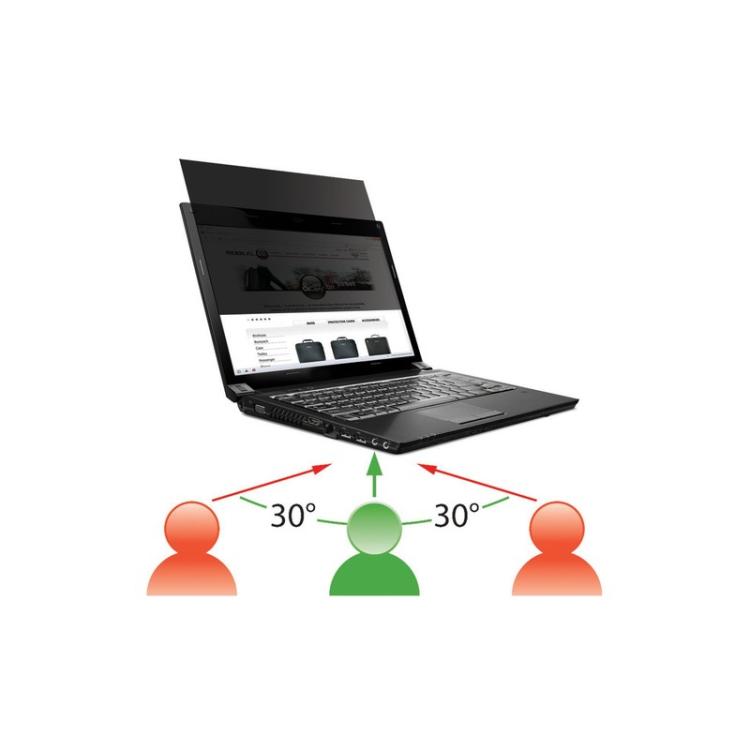 Mobilis - 016235 filtro para monitor Filtro de privacidad para pantallas sin marco 43,2 cm (17")