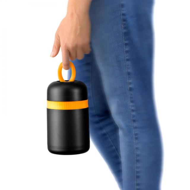 BRA - Efficient A198101 termo 0,5 L Negro, Naranja