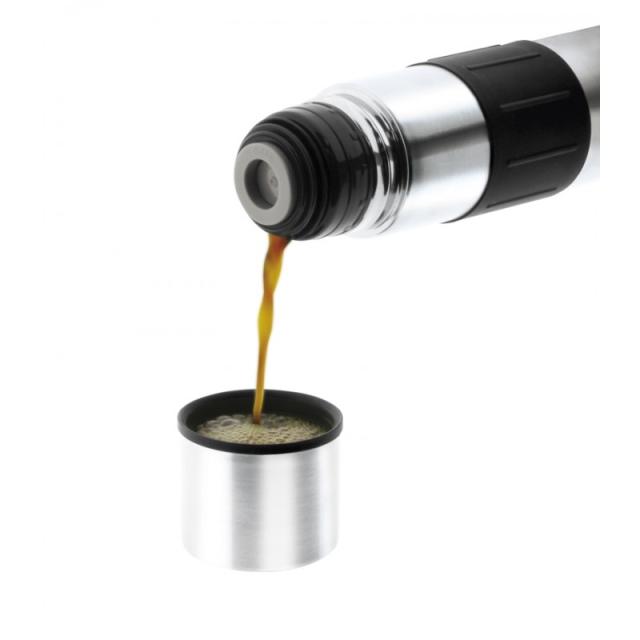 JATA - MOD. 838 termo 1 L Negro, Acero inoxidable