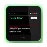 Biamp - Evoko Liso 20,3 cm (8") 802.11a, 802.11b, 802.11g, Wi-Fi 4 (802.11n) Negro