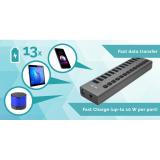 i-tec - USB 3.0 Charging HUB 13port + Power Adapter 60 W