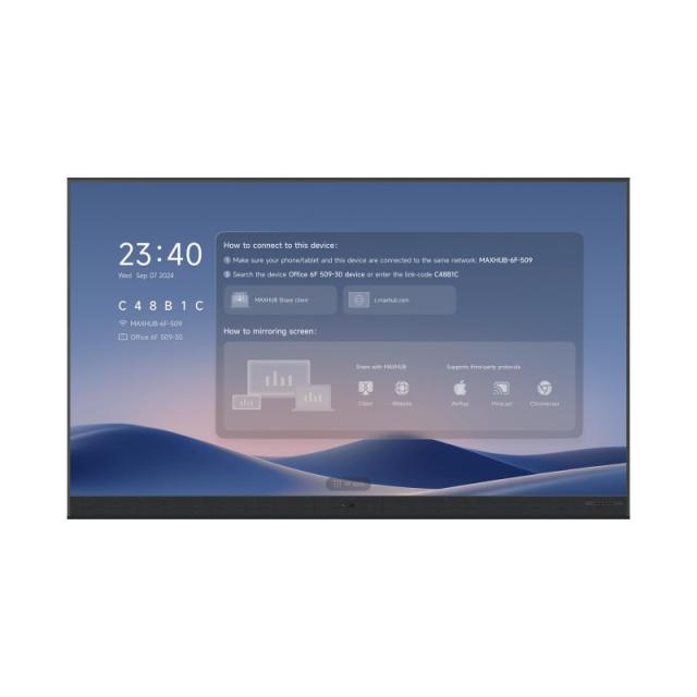 MAXHUB - DVLED RAPTOR SERIES V3 3,81 m (150") 1920 x 1080 Pixeles Negro