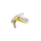 Durable - Key Clip Amarillo 6 pieza(s)