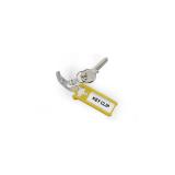 Durable - Key Clip Amarillo 6 pieza(s)