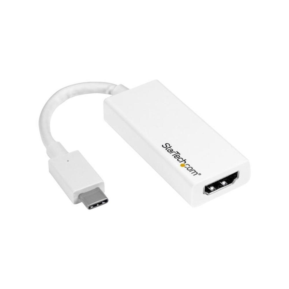 StarTech.com - Adaptador USB-C a HDMI - 4K 60Hz - Blanco