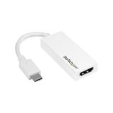 StarTech.com - Adaptador USB-C a HDMI - 4K 60Hz - Blanco