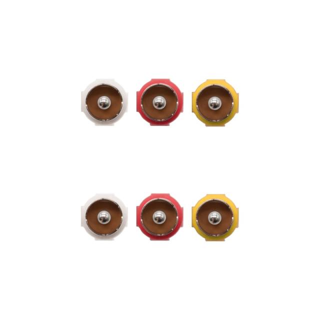 Nanocable - 10.24.0802 cable de vídeo compuesto 1,8 m 3 x RCA Negro