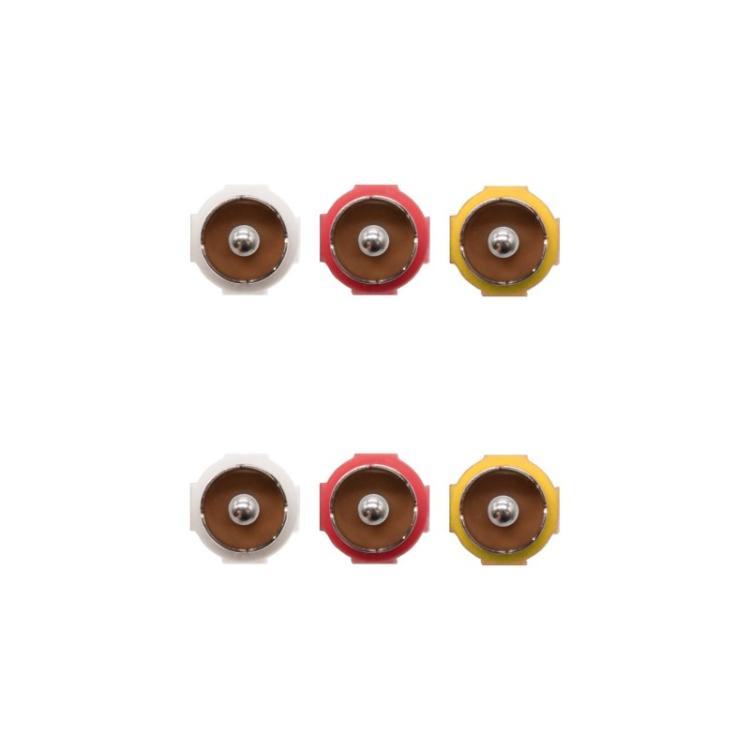 Nanocable - 10.24.0802 cable de vídeo compuesto 1,8 m 3 x RCA Negro