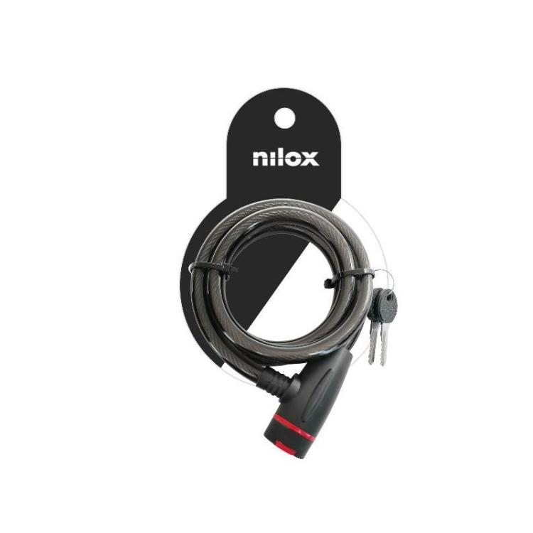 Nilox - NXPLCABLELOCK accesorio y pieza de recambio para bicicleta Candado