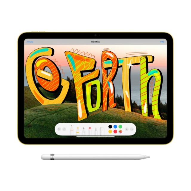 Apple - iPad 10th gen 64 GB 27,7 cm (10.9") Wi-Fi 6 (802.11ax) iPadOS 16 Plata