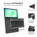 SUBBLIM - SUBKT3-BTS070 funda para tablet 27,9 cm (11") Libro Negro