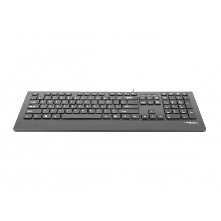 NATEC - Barracuda teclado Universal USB QWERTY Español Negro
