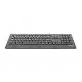 NATEC - Barracuda teclado Universal USB QWERTY Español Negro