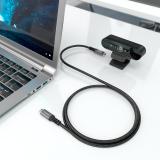 AISENS - Cable USB4 Gen3x2 Aluminio 40Gbps 8K@60Hz 5A 48V 240W E-Mark, Tipo USB-C/M-USB-C/M, Negro, 2.0m