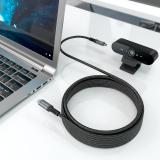 AISENS - Cable USB 3.2 Gen1 Aluminio 5Gbps 4K@60Hz 3A 60W E-Mark, Tipo USB-C/M-USB-C/M, Negro, 7.0M