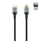 Nanocable - Cable HDMI 2.1 Certificado ULTRA HIGH SPEED A/M-A/M, Negro, 3 m