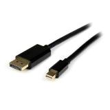 StarTech.com - Cable de 4m Mini DisplayPort a DisplayPort 1.2 - Cable Adaptador Mini DisplayPort a DisplayPort 4K x 2K UHD - Cab