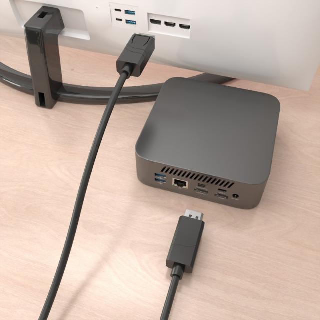 AISENS - Cable DisplayPort CCS V1.4 8K@60Hz, DP/M-DP/M, Negro, 1.5m