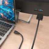 AISENS - Cable Conversor HDMI a SVGA, HDMI A/M-SVGA/M, Negro, 1.5m