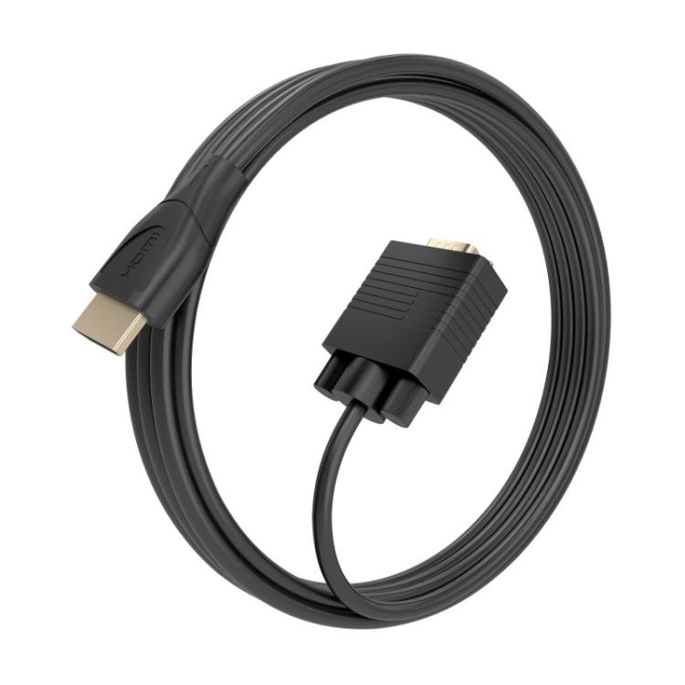 AISENS - Cable Conversor HDMI a SVGA, HDMI A/M-SVGA/M, Negro, 2.0m