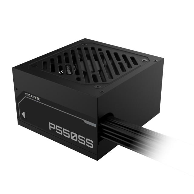 GIGABYTE - P550SS unidad de fuente de alimentación 550 W 20+4 pin ATX ATX Negro