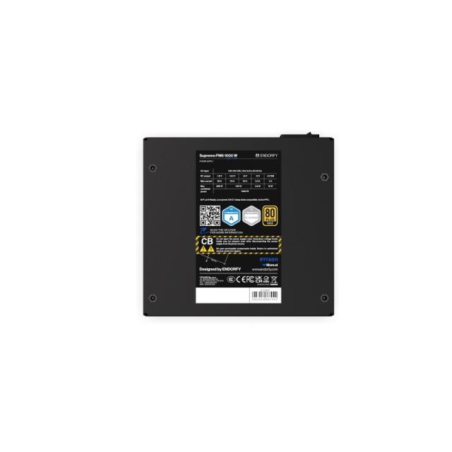 ENDORFY - Supremo FM6 unidad de fuente de alimentación 1000 W 24-pin ATX ATX Negro
