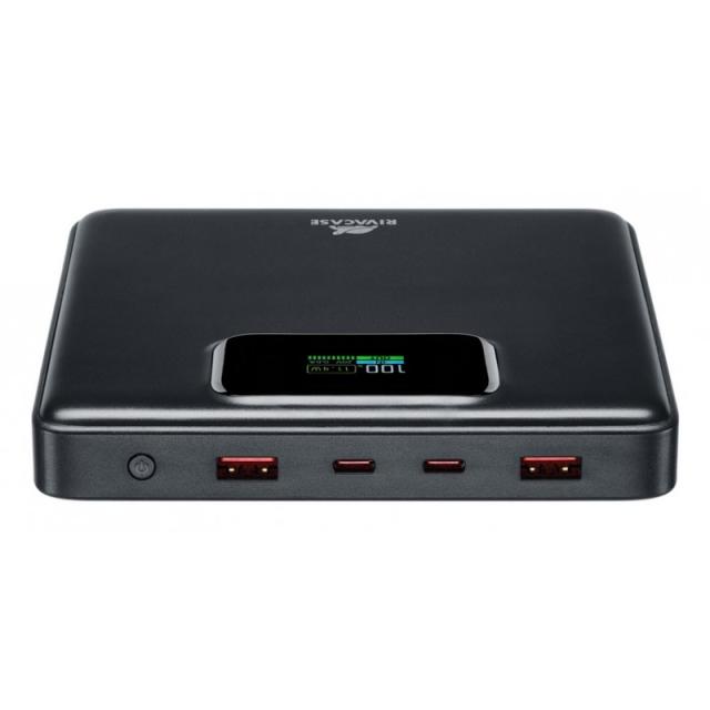 Rivacase - Turbo Polímero de litio 25800 mAh Negro