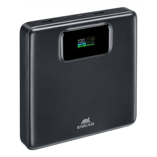 Rivacase - Turbo Polímero de litio 25800 mAh Negro